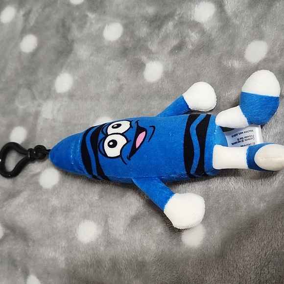 Squishmallows Blue & Purple Crayon Plush Keychain Duo And 3 Squishmallow Pens - Picture 4 of 10